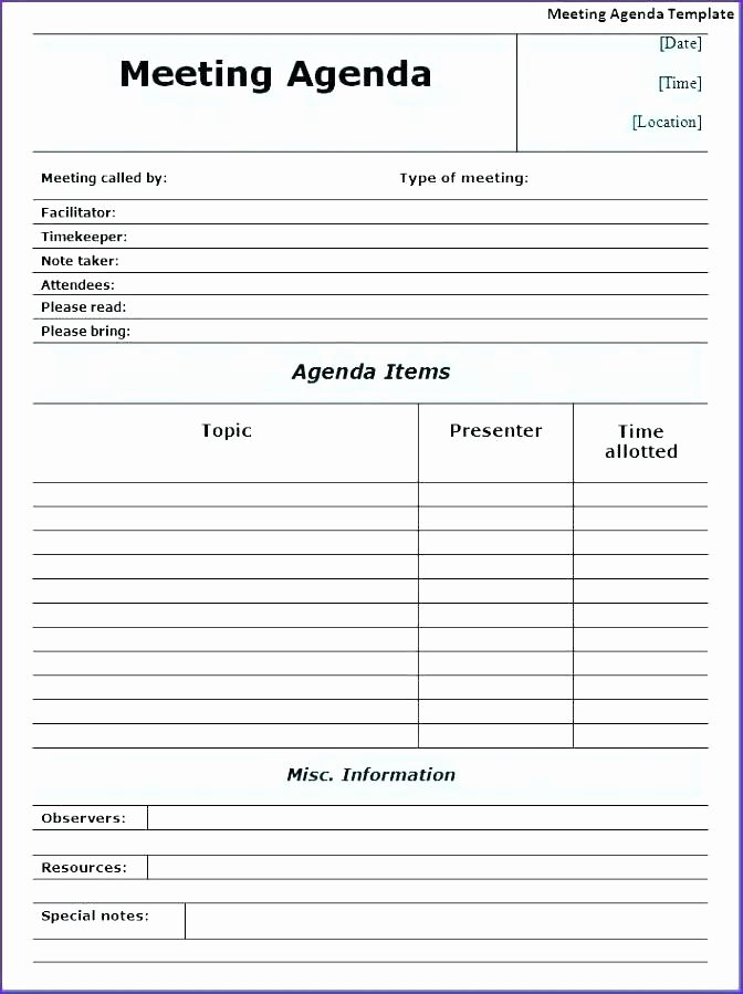 Project Status Meeting Agenda Inspirational Status Meeting Agenda Template