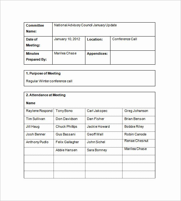 Project Status Meeting Template Fresh 14 Project Meeting Minutes Template Google Docs Word