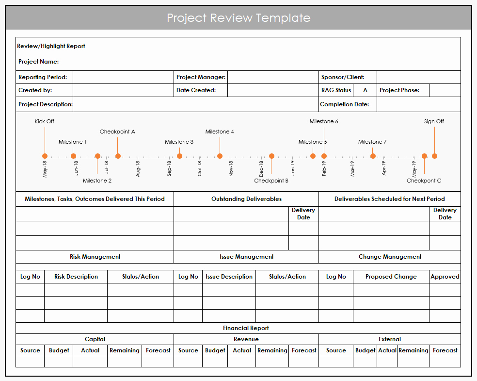 Project Status Template Excel Lovely Using Excel for Project Management