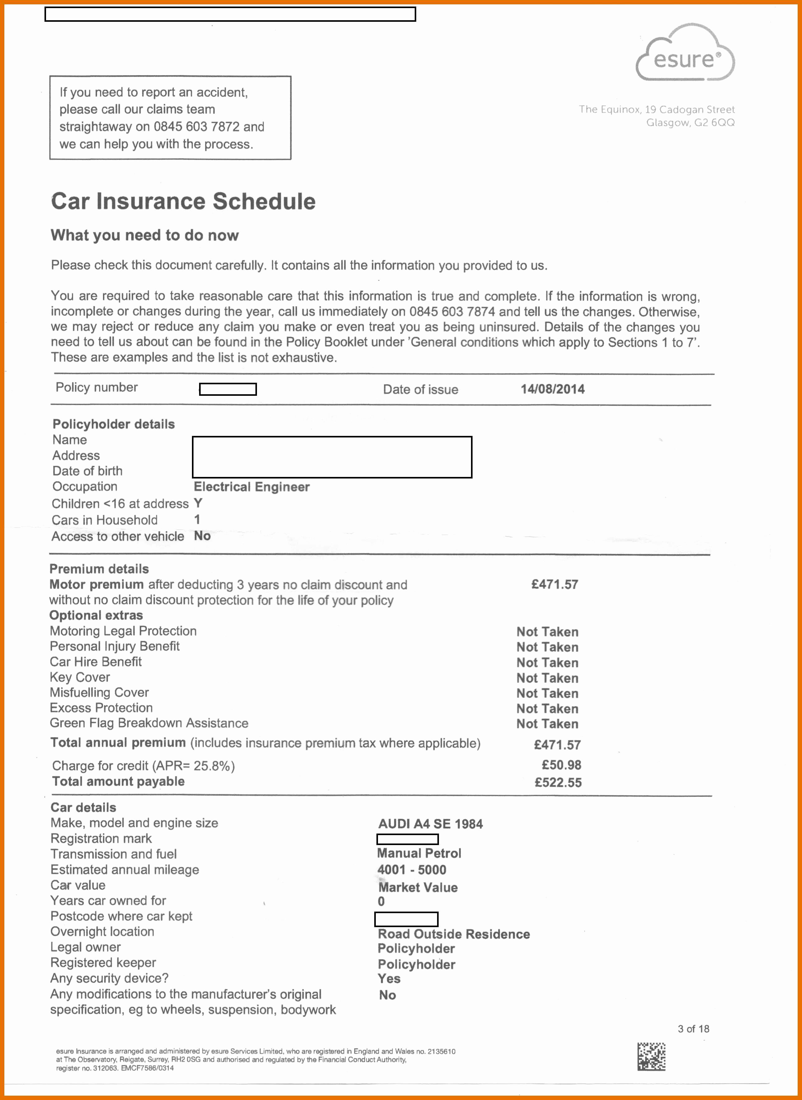 Proof Of Auto Insurance Template Free Fresh 0 1 Proof Of Auto Insurance Template Free