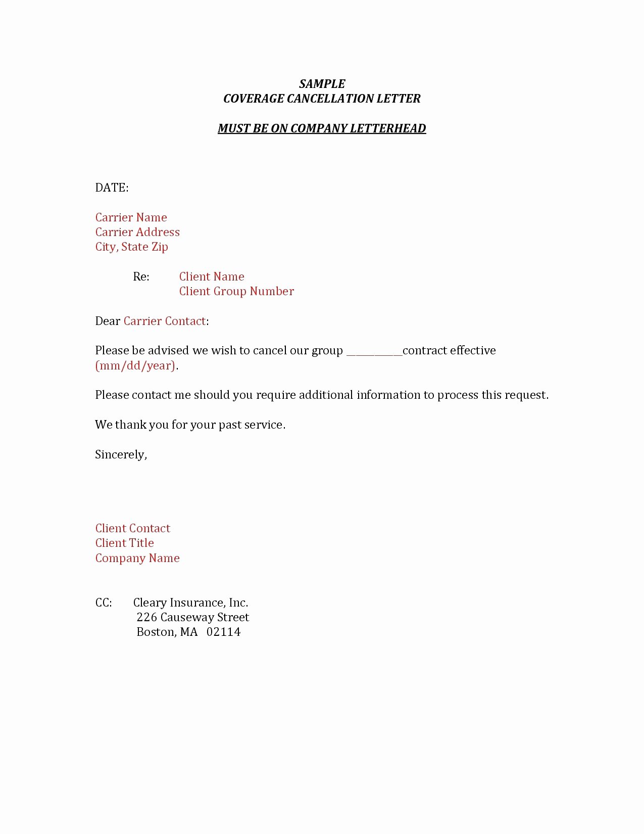 Proof Of Car Insurance Template Beautiful 34 Car Insurance Cancellation Letter