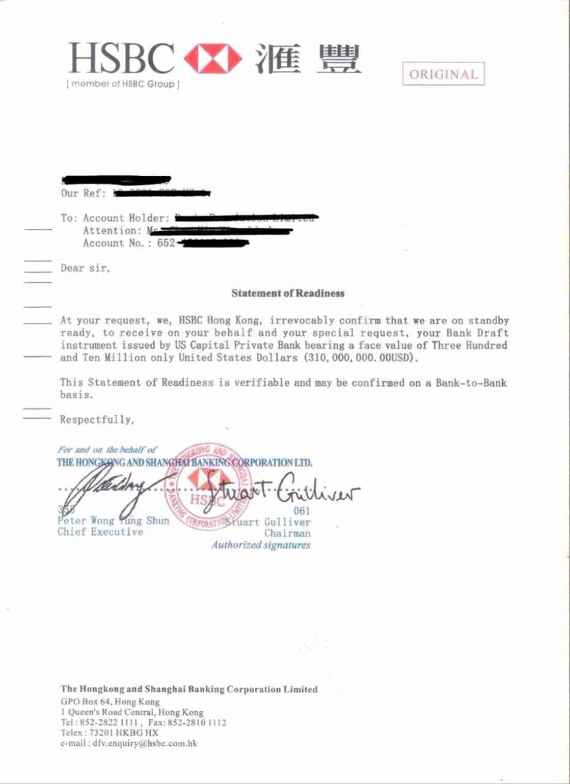 Proof Of Funds Letter Best Of Pof Sblc