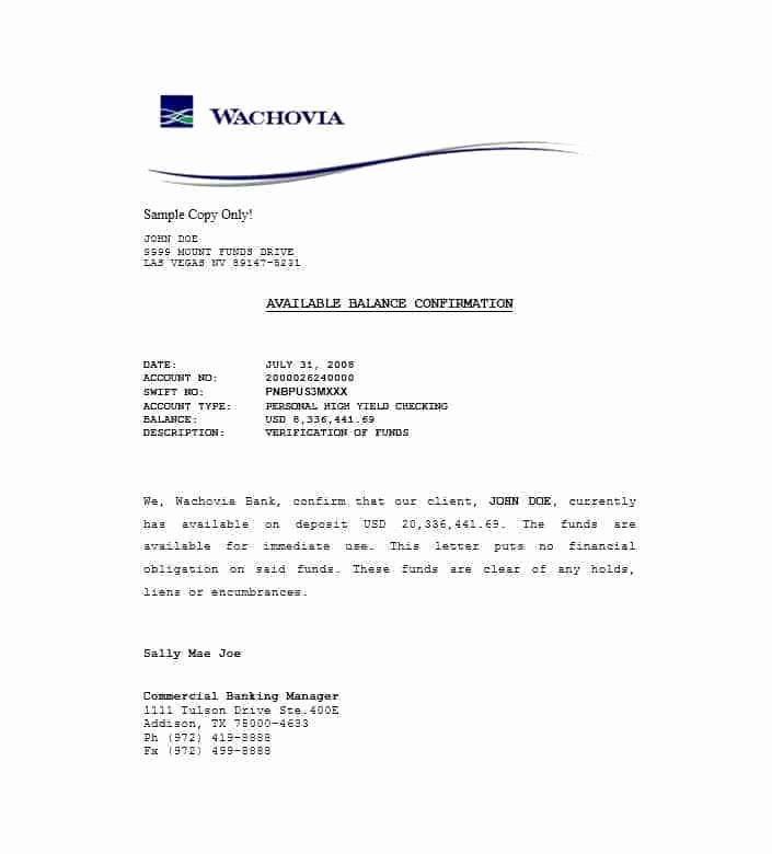 Proof Of Funds Letter Template Inspirational Sample Bank Guarantee Letter Philippines