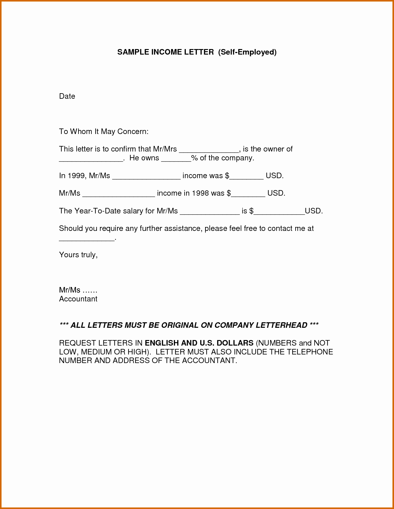 Proof Of No Income Letter Sample Lovely Affidavit Of No In E Template In E Proof Letter Sample