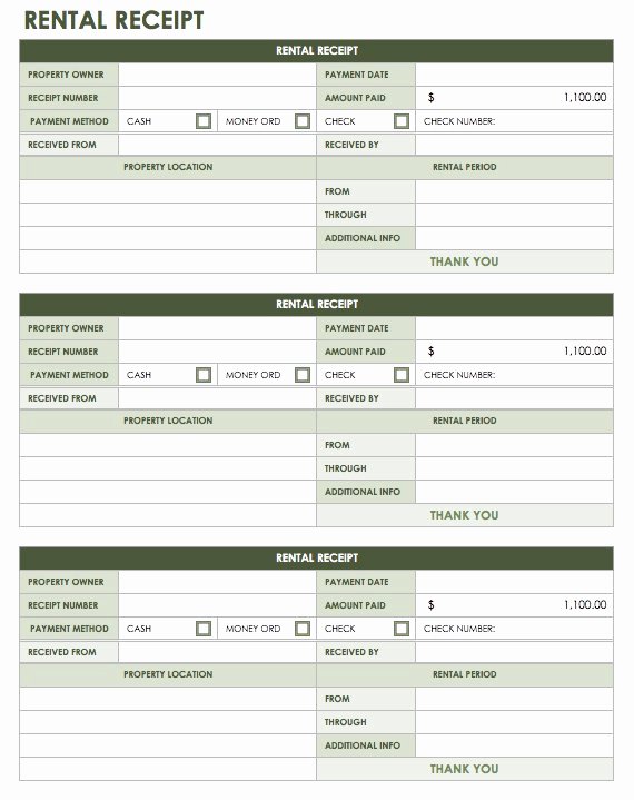 Proof Of Receipt Beautiful 13 Free Business Receipt Templates Smartsheet