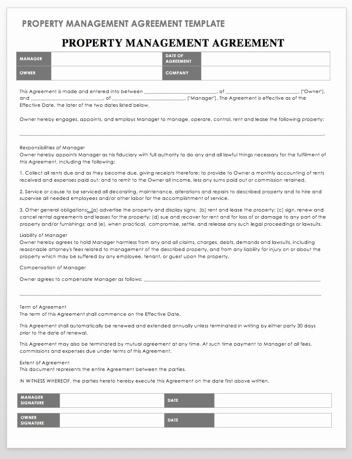 Property Management Maintenance Checklist Template Inspirational 18 Free Property Management Templates