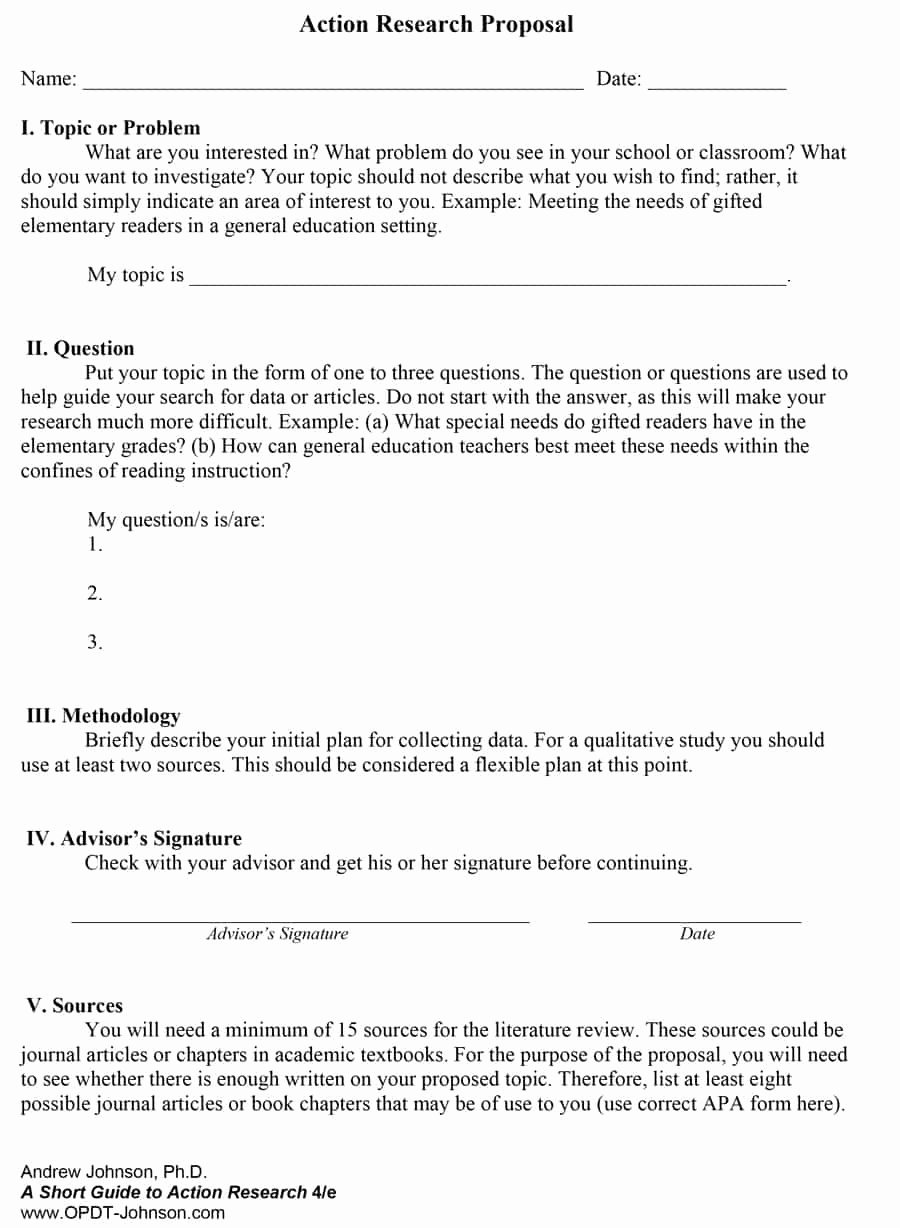 Proposal Outline Template Beautiful Choose From 40 Research Proposal Templates &amp; Examples 100