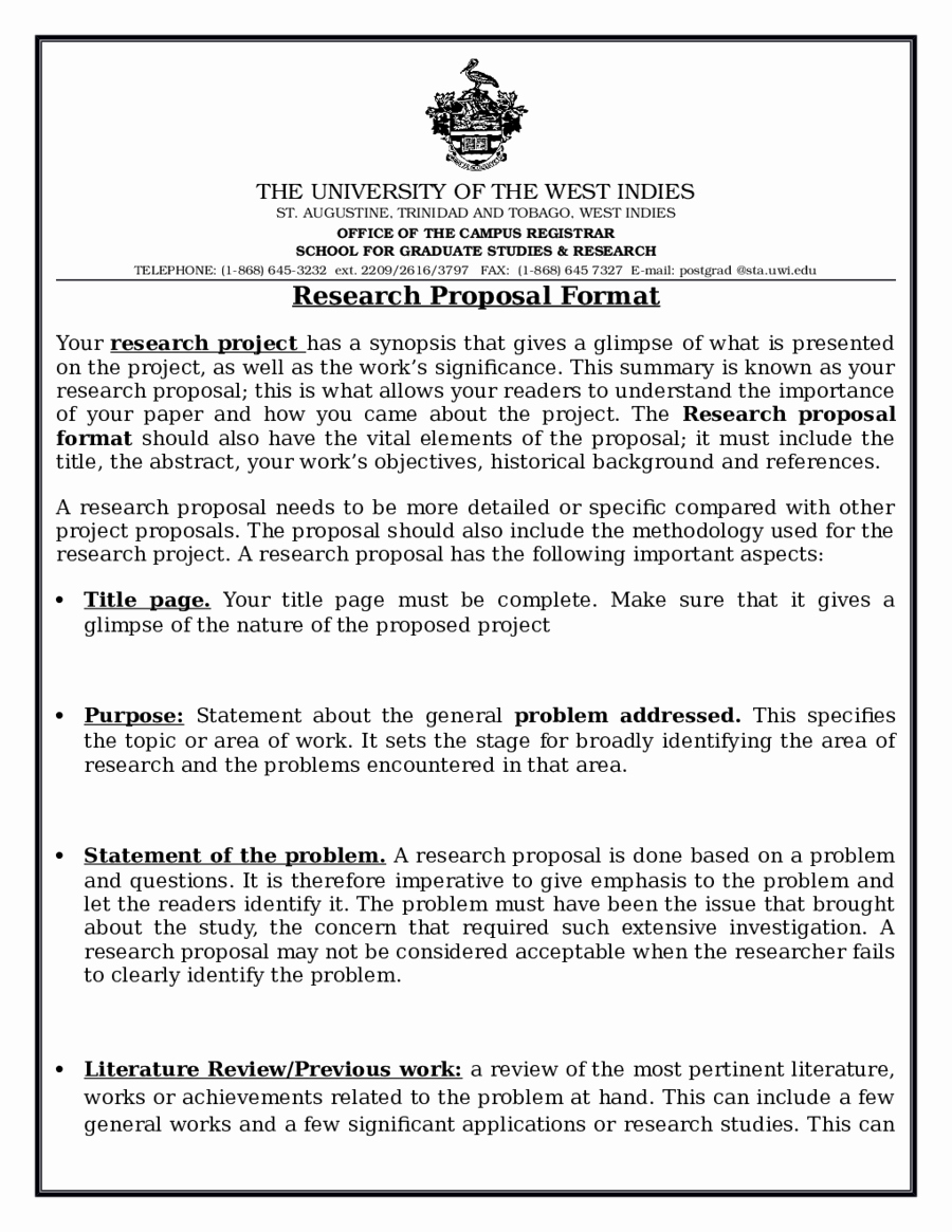 Proposal Outline Template Best Of 2018 Research Proposal Template Fillable Printable Pdf