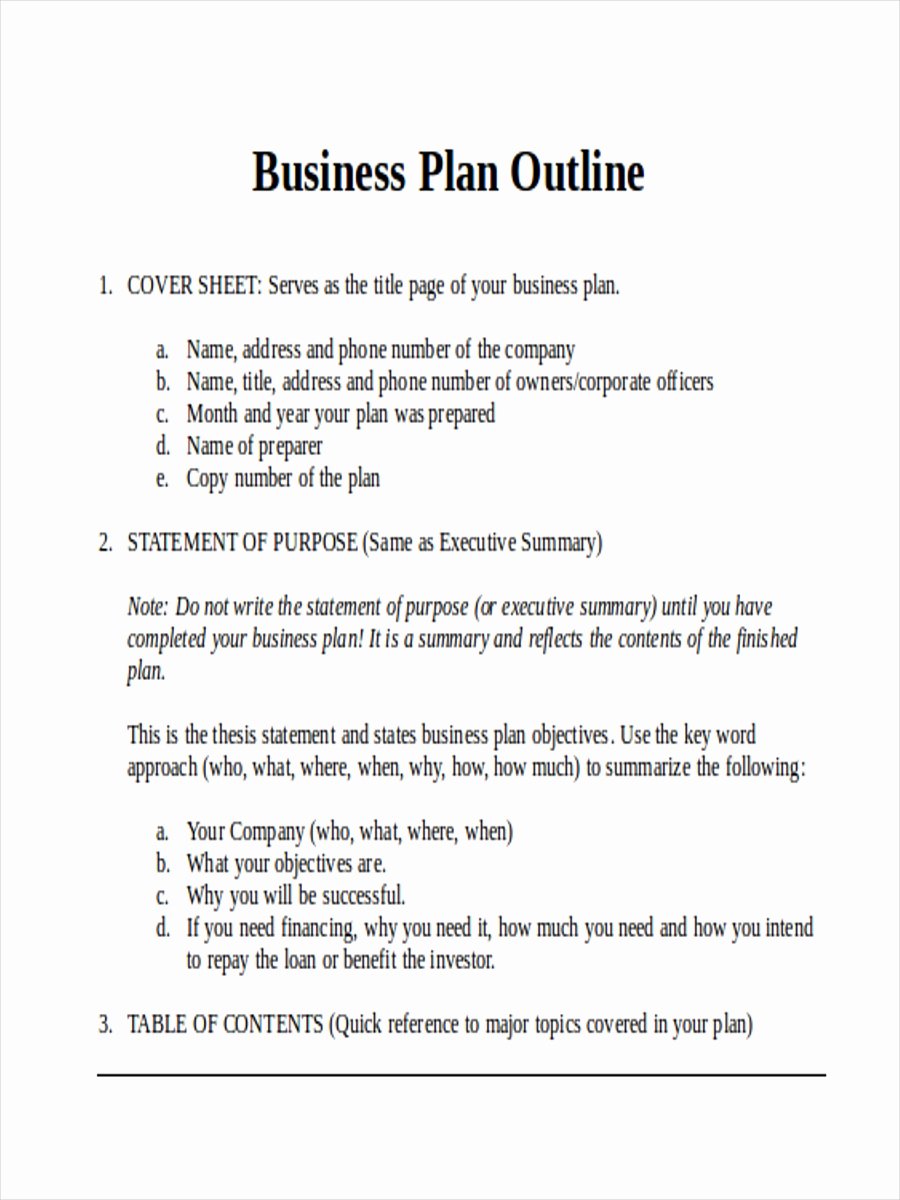 Proposal Outline Template Fresh 36 Outline Examples &amp; Samples In Word Pages