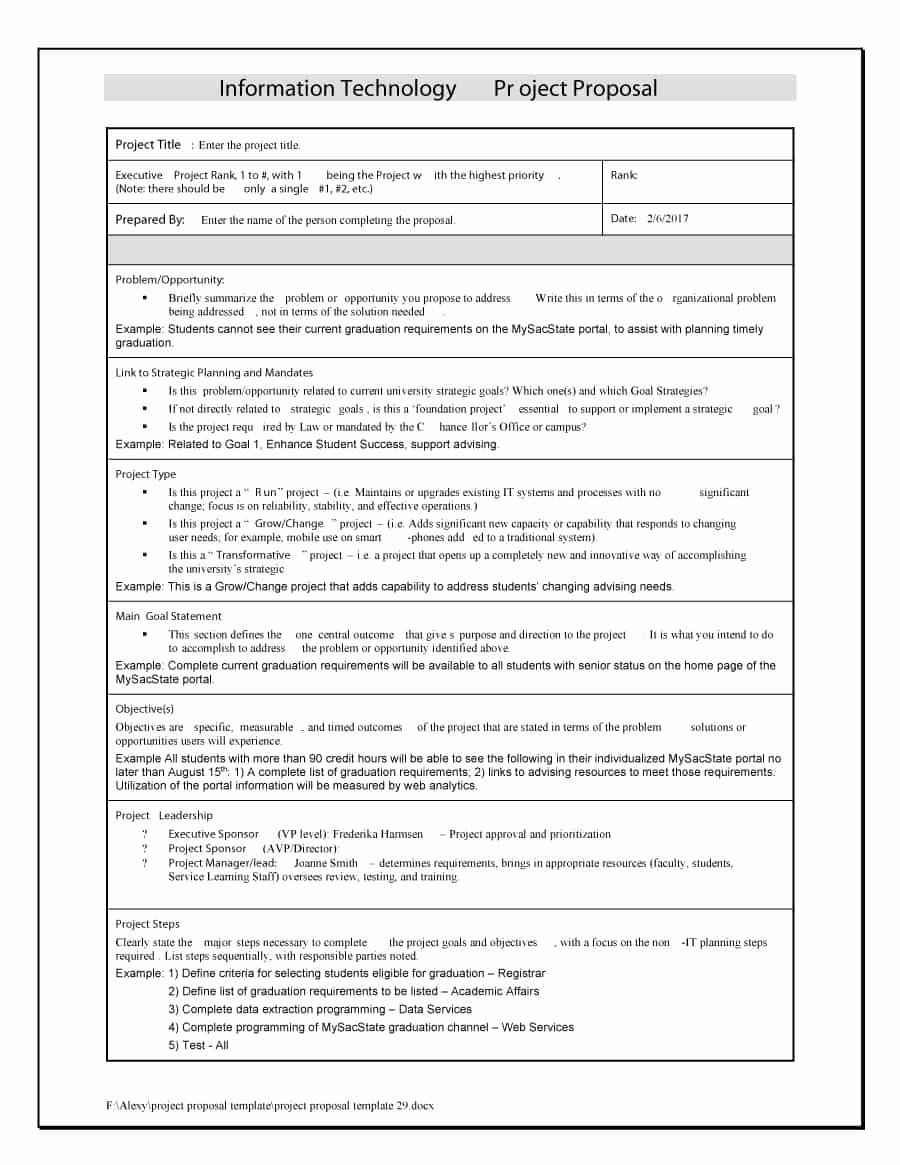 Proposal Outline Template New 43 Professional Project Proposal Templates Template Lab