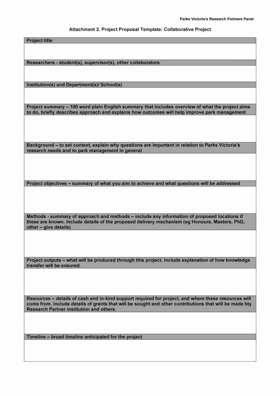 Proposal Outline Template Unique 43 Professional Project Proposal Templates Template Lab