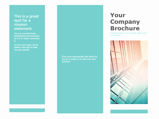 Prospectus Template Word Best Of Brochure