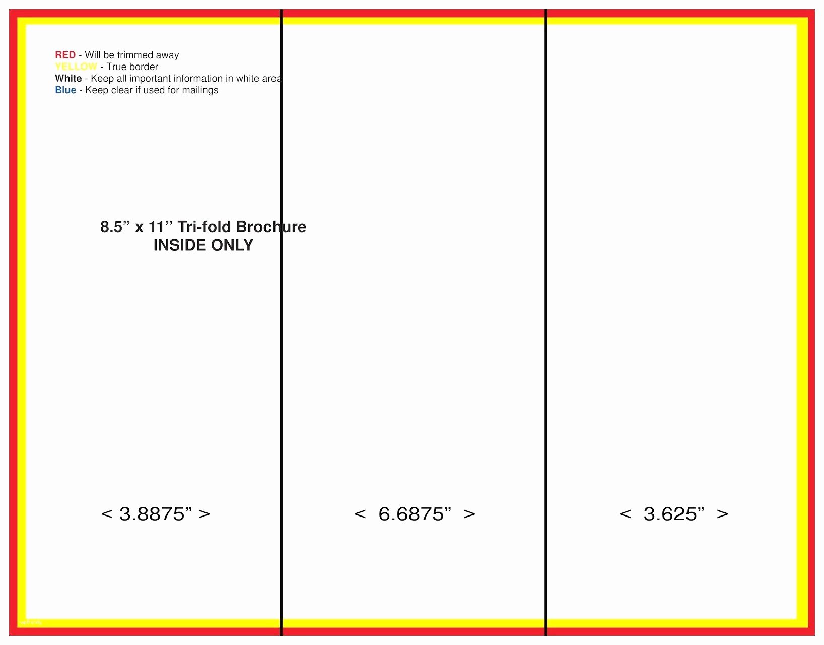 Prospectus Template Word Luxury Blank Brochure Template Word – Free Blank Tri Fold