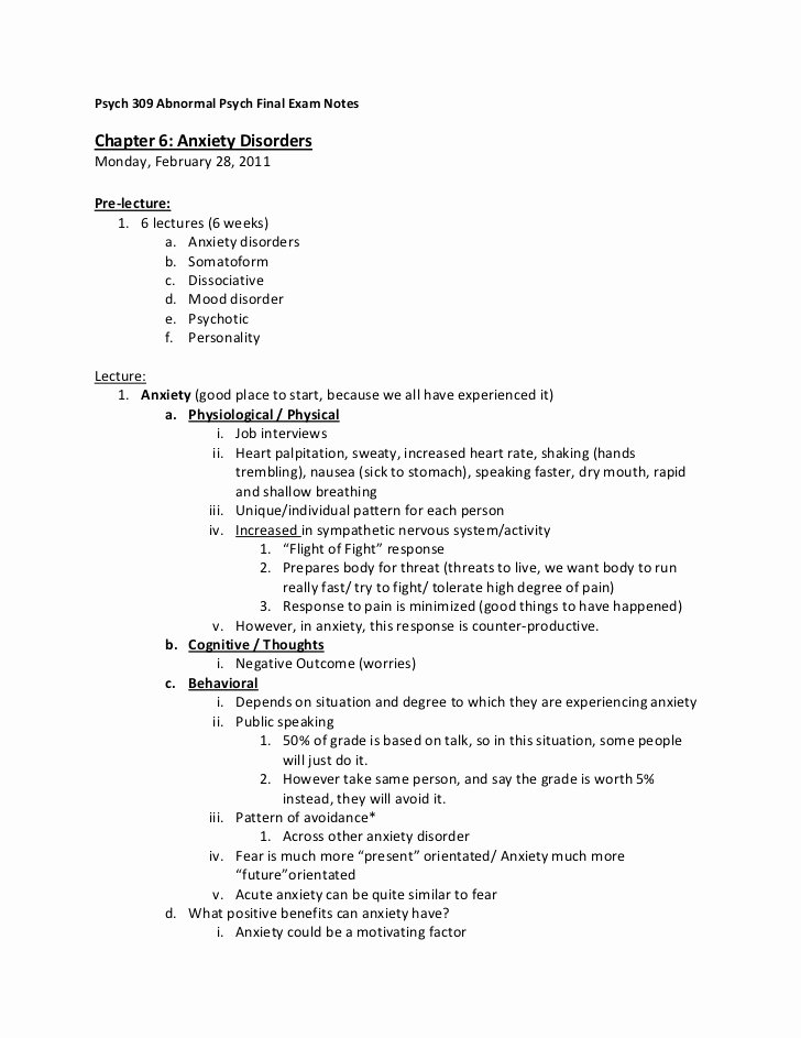 Psychiatric soap Note Example New Tai S Abnormal Psychology Lecture Notes