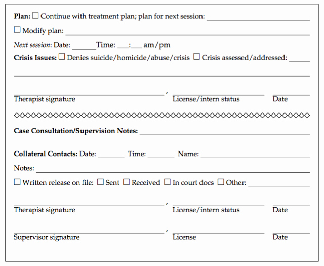 Psychotherapy Progress Notes Template Awesome 28 Of Gillman Hipaa Progress Note Template