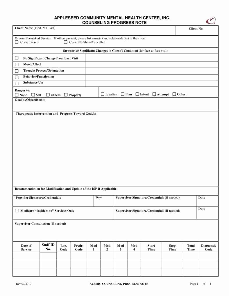 Psychotherapy Progress Notes Template Fresh 8 Psychotherapy Note Templates for Good Record Keeping