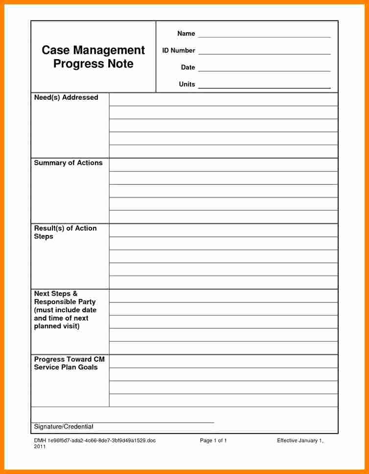 Psychotherapy Progress Notes Template Unique 6 Psychotherapy Progress Note Template