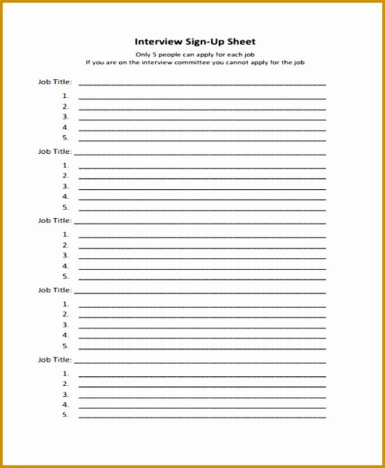 Pto Sign Up Sheet Template Beautiful 7 Mittee Sign Up Sheet Template