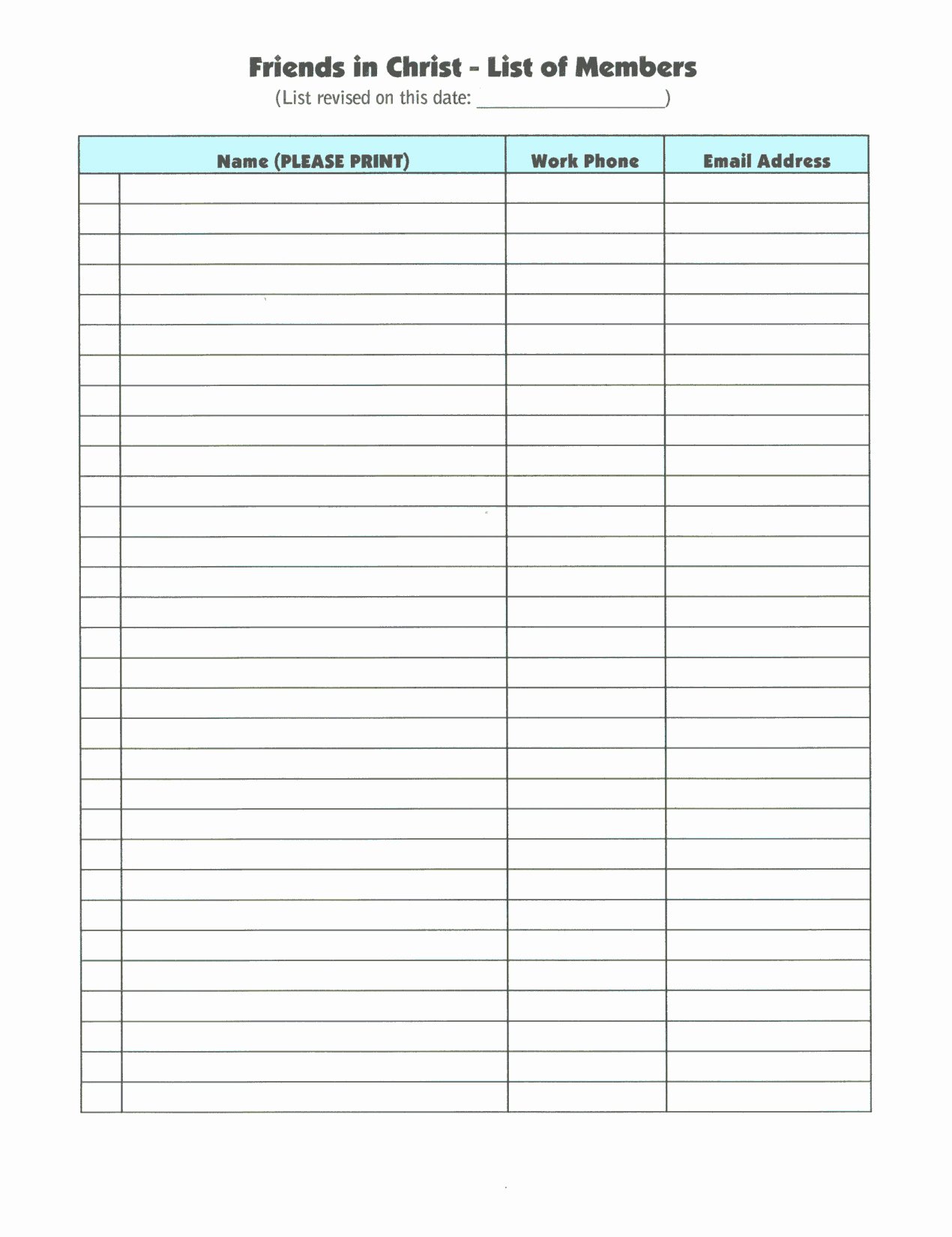 Pto Sign Up Sheet Template Inspirational Volunteer Sign Up forms April Onthemarch