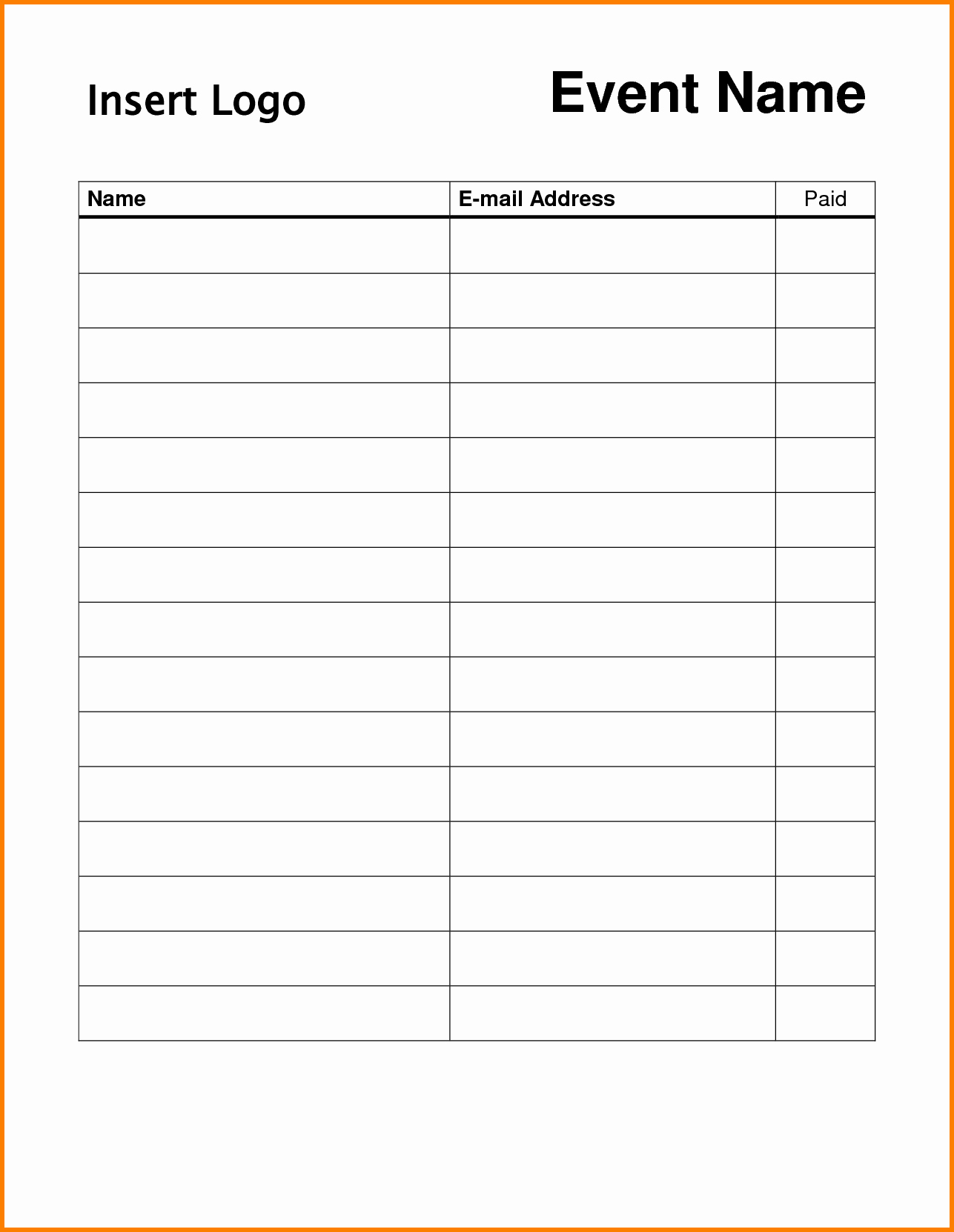 Pto Sign Up Sheet Template Lovely Sign Up Sheet forms Zoro Blaszczak