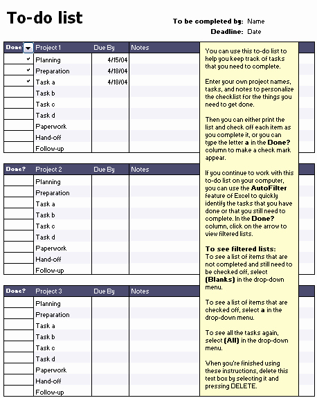 Punch List Template Word Elegant Lists Fice