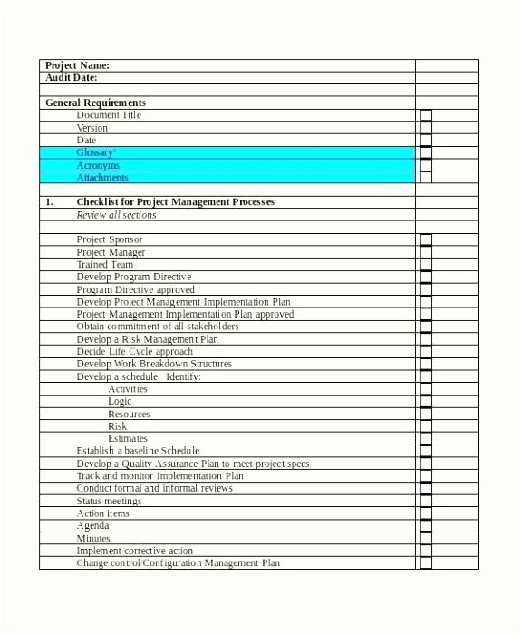 Punch List Template Word Unique 7 Project Punch List Template