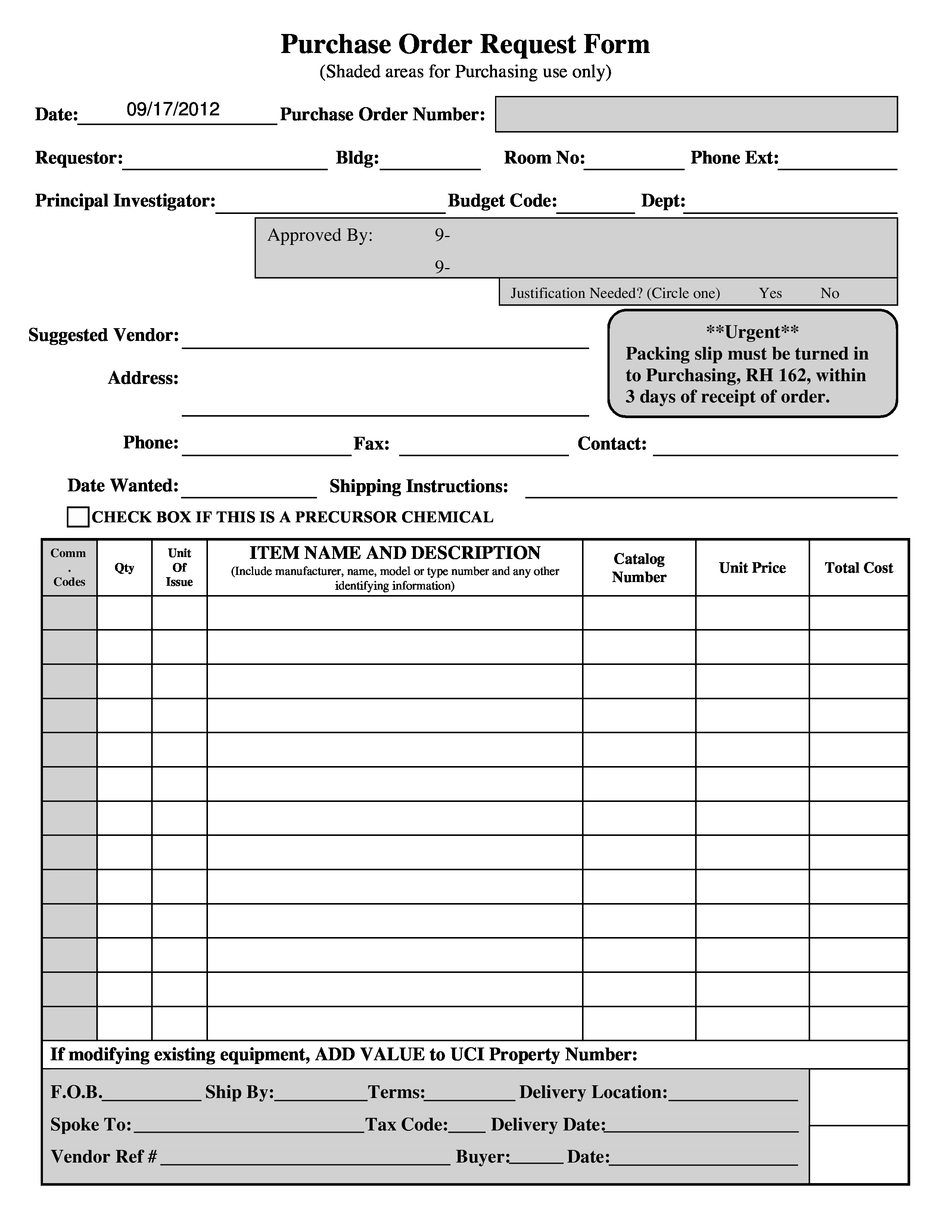 Purchase Request form Template Fresh Goods Purchase order Example How to Create A Goods