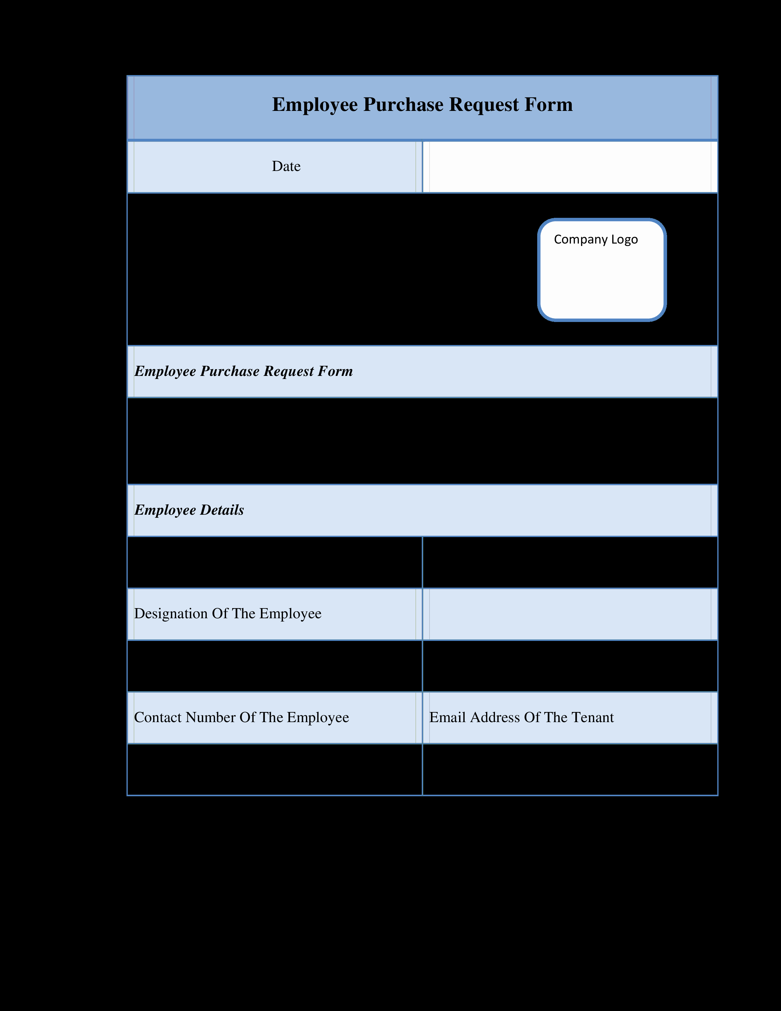 Purchase Request form Template Inspirational Free Employee Purchase Request form