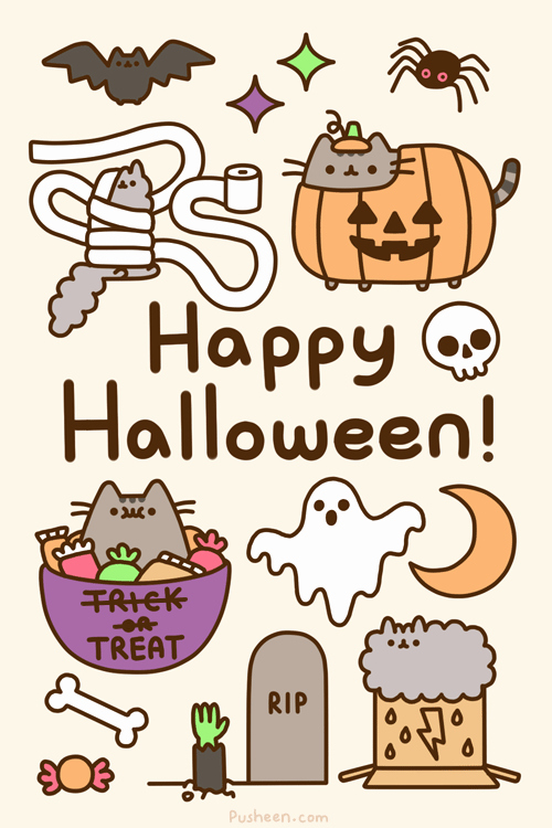 Pusheen Pumpkin Stencil Unique 30 Great Halloween Animated Gifs to Best Animations