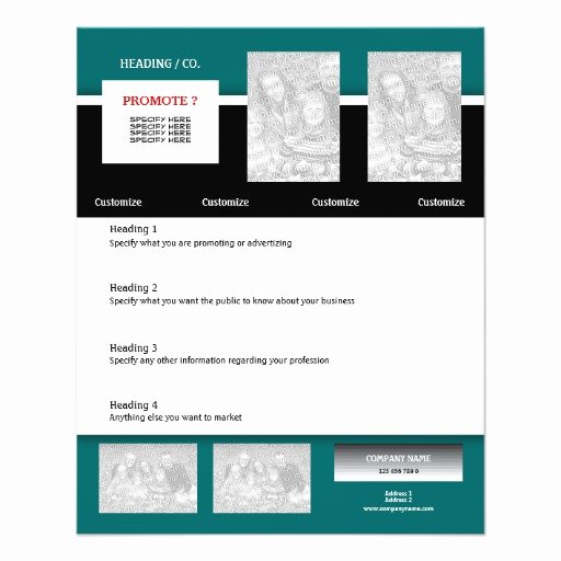 Quarter Sheet Flyer Template Lovely Quarter Page Flyer Template Fice software Free Download