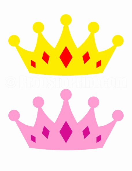 Queen Of Hearts Crown Template Unique King and Queen Crowns Clipart