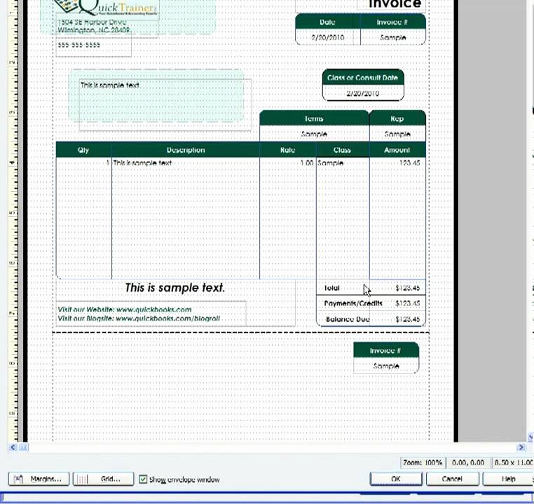 Quickbooks Check Template Word Awesome Quickbooks Invoice Template Excel
