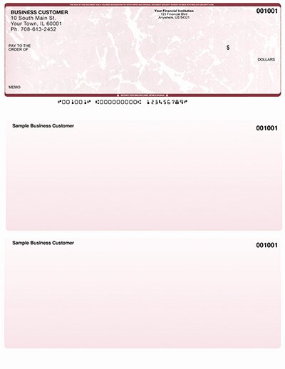 Quickbooks Check Template Word Best Of Burgundy Marble top Laser Checks