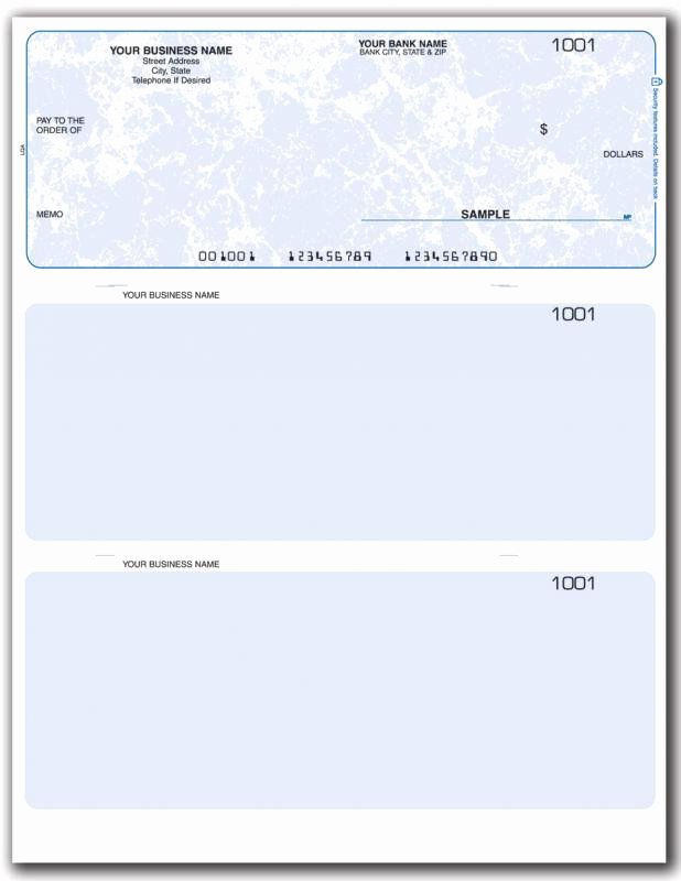 Quickbooks Check Template Word Unique Business Check Template