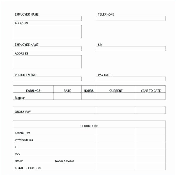 Quickbooks Pay Stub Template Elegant Create A Pay Stub with Quickbooks