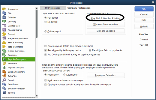 Quickbooks Pay Stub Template New Customize A Check Voucher or Pay Stub Quickbooks Learn