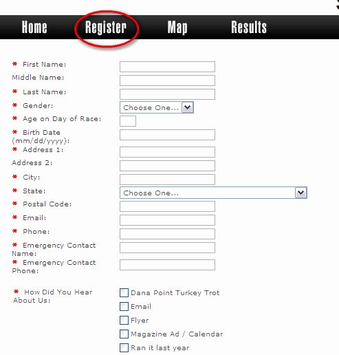 Race Registration form Luxury Trimar Usa What We Do