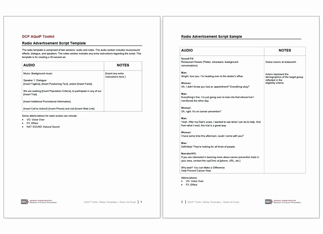 Radio Show format Template Beautiful Tv Script Template Word Script Template Radio Ms