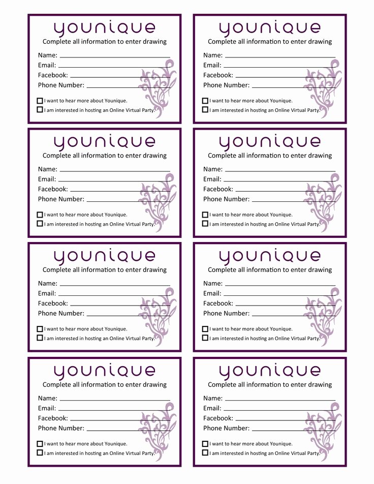 Raffle Entry form Template Fresh Door Prize Drawing Template at Getdrawings