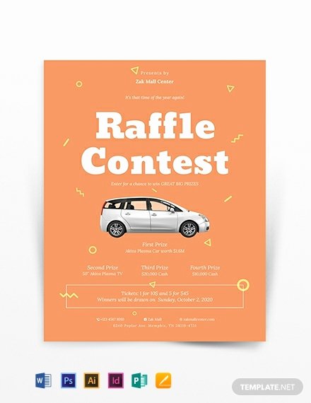 Raffle Flyer Template Awesome Raffle Ticket Voucher Template Download 412 Vouchers In