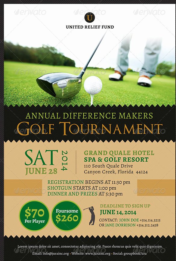 Raffle Flyer Template Free Best Of Golf Flyer Template Free I and Free Raffle Flyer Templates