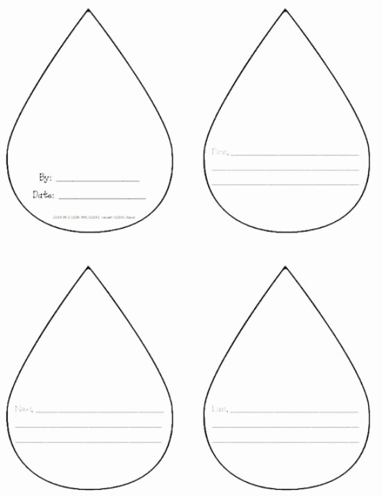 Raindrop Writing Template Inspirational Writing Writing Papers and Templates Free On Pinterest