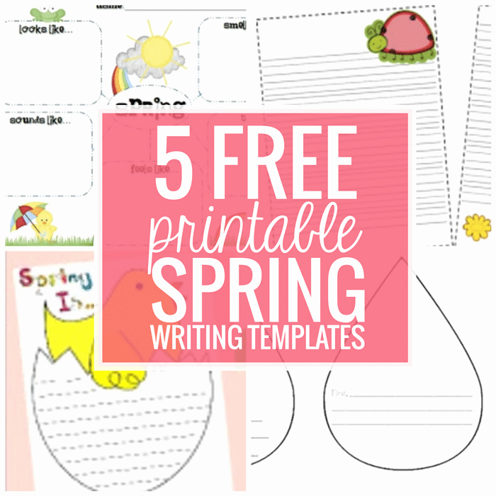 Raindrop Writing Template New 5 Free Printable Spring Writing Templates Teach Junkie