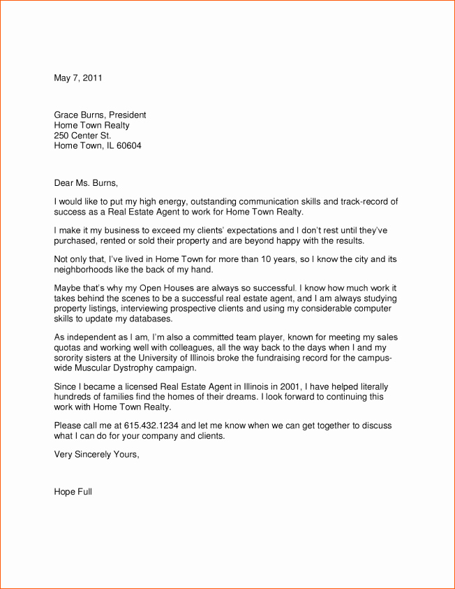 Real Estate Agent Introduction Letter Awesome Real Estate Introduction Letter F Resume