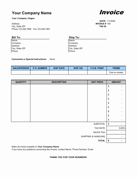 Real Estate Commission Invoice Fresh 7 Sales Invoice Templates – Fine Word Templates