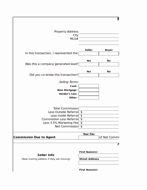 Real Estate Commission Invoice Luxury 10 Real Estate Invoice Templates – Pdf Word Excel