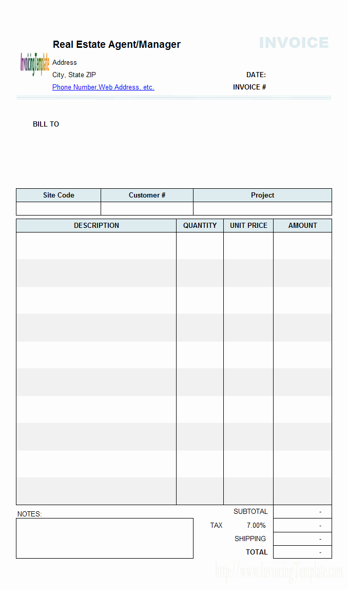 Real Estate Commission Invoice Template Beautiful Real Estate Agent Invoice Template