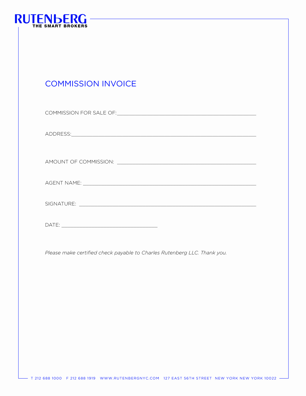 Real Estate Commission Invoice Template Fresh Elegant Invoice Template