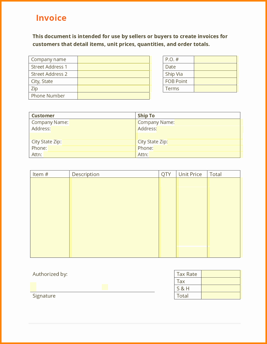 Real Estate Commission Invoice Template New 6 Mission Bill format