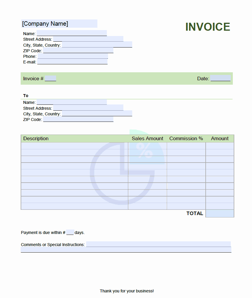 Real Estate Commission Invoice Template New Sales Mission Invoice Template Lineinvoice